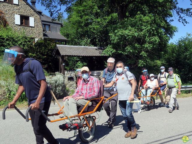 Randonnée joëlettes à Vresse